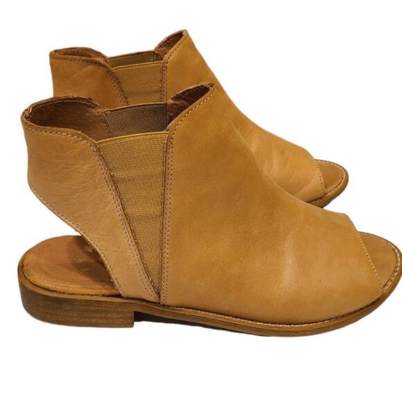 Musse & Cloud - Ciara Open Toed Leather Sandals, Country Girl, Boho-chic | 7.5-8 - Picture 2 of 13